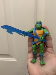 2018 Rise Of The Teenage Mutant Ninja Turtles Leonardo 4.5in Figure w/ Sword