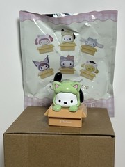Sanrio Characters Pochacco in Box Wearing Cat Costume 1.5″ Figure New