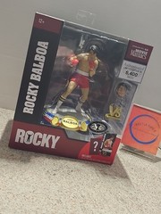 McFarlane Movie Maniacs Rocky Balboa Red Trunks Limited Platinum Ed. Figure NISP
