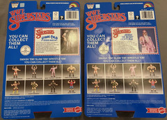 WWE Superstars LJN Jesse Ventura & Stone Cold Steve Austin Black Card New!