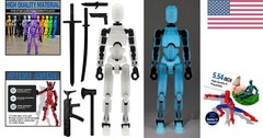 High-Quality 3D Printed T13 Action Figure – Stunning Glow-in-the-Dark Display