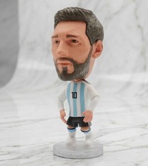 Lionel Messi Figure Argentina Messi 6.5cm Soccer Star Statue Football Doll Toy