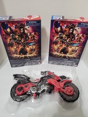 Gi Joe Classified Series Cobra Commander Red Ninja Cobra Coil Motorcycle Lot X3