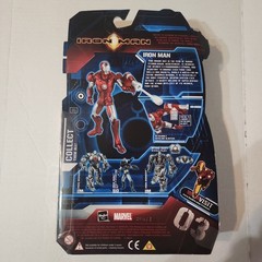 IRON MAN 3 RED & SILVER ARMOR TARGET ONLY 2008 MARVEL 6” Figure Limited Edition