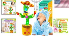 Interactive Singing & Mimicking Cactus Toy – Perfect Baby Gift for All Occasions