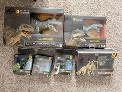 Jurassic Park World Hammond Collection Lot Allosaurus Sino Giganotosaurus + More