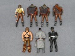 Lot of 7 Robin Hood Prince Of Thieves Kenner Action Figures Vintage