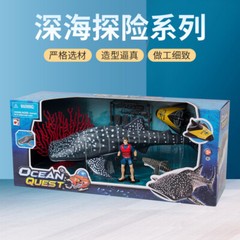 Deep Sea Exploration Divers, Marine Species, Whale Shark Animal Models toys