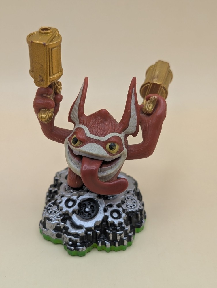 Skylanders Spyro’s Adventure TRIGGER HAPPY Series 1 Figure 2011 Green Base