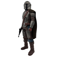 Star Wars Mandalorian 30″ Big Figs Action Figure, Giant Galactic Collection Doll
