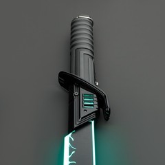 Starwars Dark Saber (Ultimate Mandalorian Lightsaber) – Xenopixel/Proffie