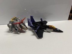 Transformers SKYWARP Deception Seeker G1 Jet 1980 1983 And Dinobot Slag Lot