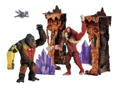Godzilla X Kong: The New Empire 2 Pack Fig. Set Kong vs Skar Godzilla vs Shimo
