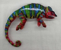 Bandai Panther Chameleon Creature Encyclopedia Premium Reptile Model Figure