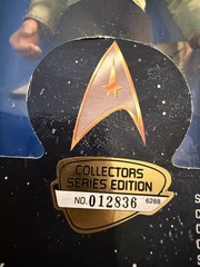 Star Trek Collector Series Captain James T Kirk Action Figure Playmates 1995 NIB