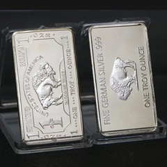 1PCS Various countries Mint 1 Troy Ounce beautiful Various countries Silver.