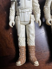 VINTAGE KENNER STAR WARS 1980 HOTH REBEL SOLDIER COMMANDER ARMY LOT 6 FIGURES
