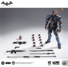 LPZZ DC Batman Arkham Knight Deathstroke 1/12 Action Figure Model New