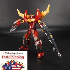 NEW AUTOBOT AT-01 Hot Rod Rodimus Repair Edition Transformation Alloy TOY USA 9″