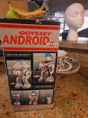 Odyssey Android M.I.K.E.Y. Infrared Ray Function Super Robot Disc Shooter