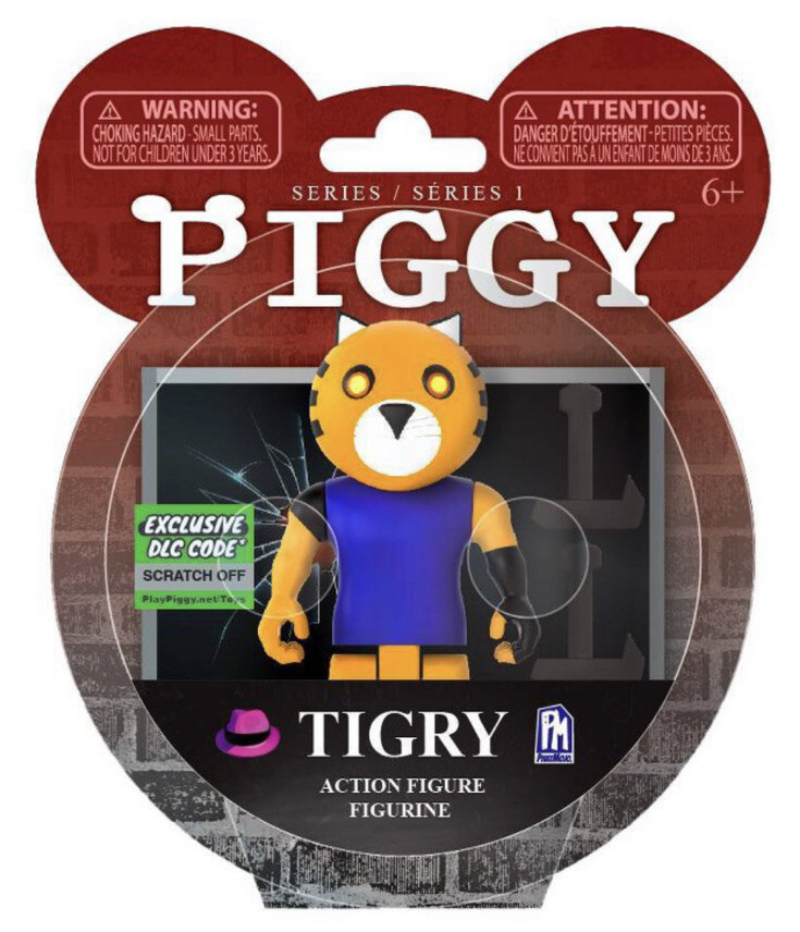 Piggy Tigry Action Figure 3.5″ Series 1, Includes Dlc Items, Toy Game 2020