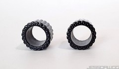 1/6 Hands wrist Gauntlets Black Widow MMS178 & MMS124 Hot Toys Iron Man 2