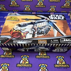 BRAND NEW Star Wars Saga Collection Republic Gunship Tiger Shark Clone Wars