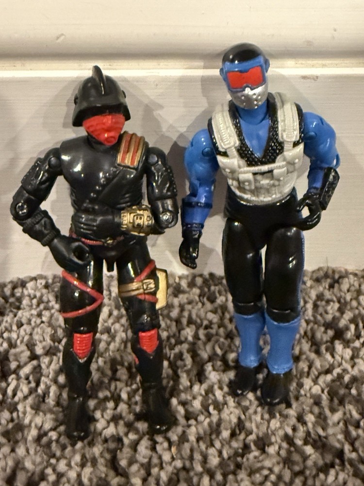 Vtg GI Joe ARAH Iron Grenadiers Snake Eyes Action Figure ARAH- Lot