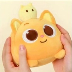 Cute Pinkfong Hogi Plush Toy Soft Stuffed Ninimo Korean Anime Doll Fan Gift 25cm