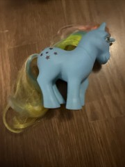 Lot Of 6 Vintage 1980s My Little Pony Toys, G1 Unicorns Pegasus