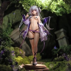 Anime Bechuania Butterfly Girl PVC Action Figure 18cm Desktop Ornament