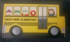 ULTRA RARE Dead Kenny Chase South Park Smols Culturefly 3″ Vinyl Figure W/ Bus