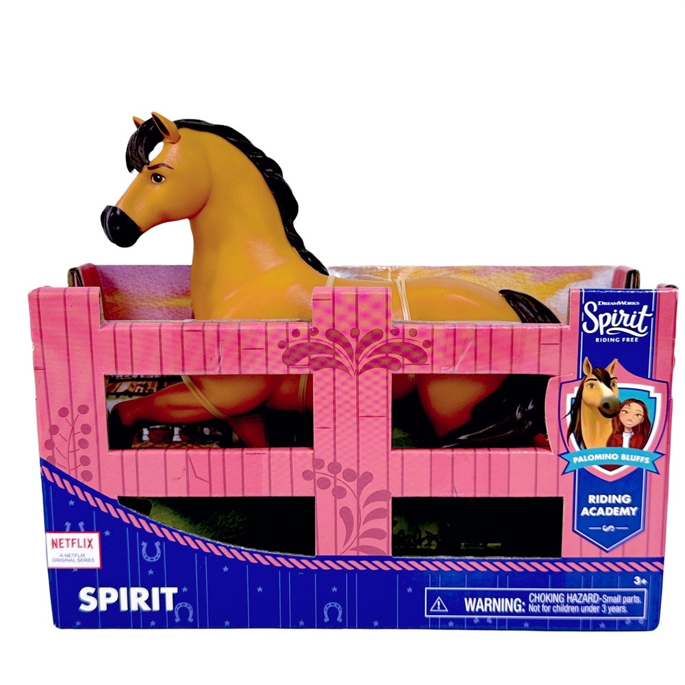 DreamWorks Spirit Riding Academy Horse Figure Equestrian Farm For 6″ Doll Toy 3+