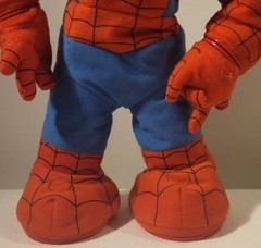 Hasbro Marvel Itsy Bitsy Spider-Man 2006 15″ Singing Plush Toy Works