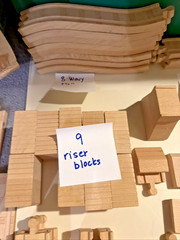 108 Piece Lot Thomas The Train Wooden Tracks Road Risers