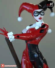20cm Harley Quinn Figure – 12K Resin Handmade & Hand-Painted Collectible