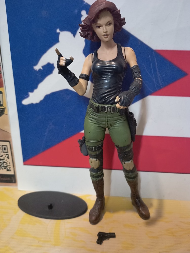McFarlane Metal Gear Solid Meryl Silverburgh Action Figure 1999 6″