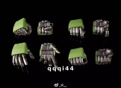 MC Kshatriya Carolina Reaper Action Figure Alloy Model Ornament w/6 Green Cannon