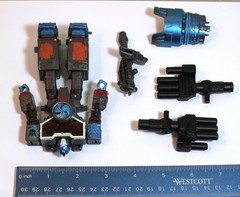 Transformers War For Cybertron SCRAPFACE Deluxe Class + Upgrade Kit – Complete