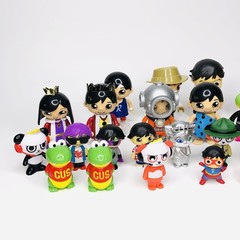 25 pcs Assort of Ryan World Mini Action Figure Gus Gator Bonkers Toy King Queen