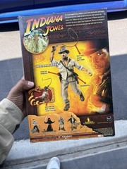 Indiana Jones Raiders of the Lost Ark Electronic Sound Whip Action Figure NIB
