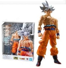 6″Anime Dragon Ball Z Son Goku Ultra Instinct White Action Figure Toy Boxed
