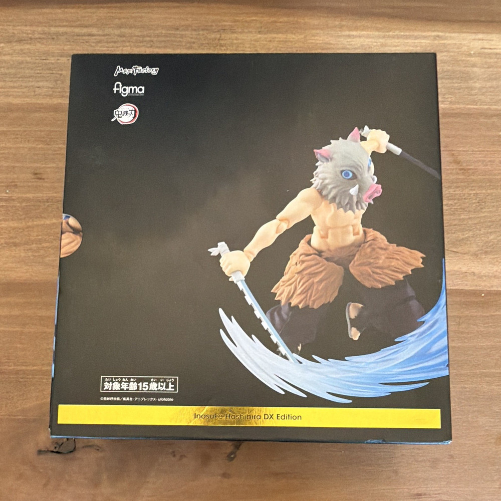 Max Factory figma 533-DX Inosuke Hashibira Demon Slayer Sword Stand 15+