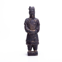 Antique Reproduction Qin Dynasty Terra cotta Warrior Collectible Statuette…