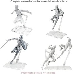 5/10pcs Action Figure Stand Assembly Action Figure Display Holder Base Universal