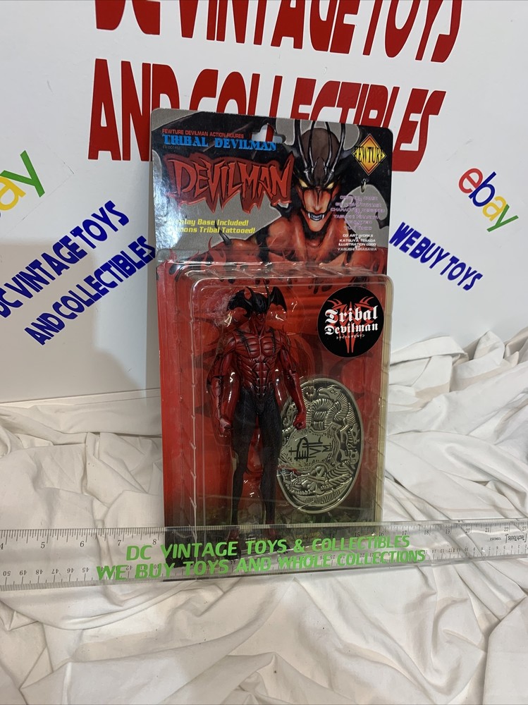Fewture Devilman Tribal Devil man Rare Figure Go Nagai 10in Devilman