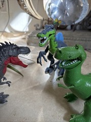Jurassic Park Mattel Dinosaurs Toy Figures LOT (15) Some Mechanical SOUND/LIGHTS