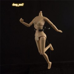 1/12 Scale JO-020 Flexible Plastic 6inch Joint Female Action Figure Body Dolls