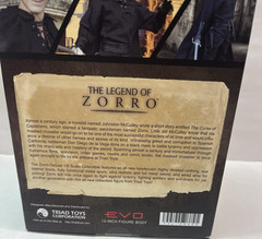 Triad Toys Classic ZORRO Deluxe 12″ Movie Action Figure NM COMPLETE IN BOX 1/6