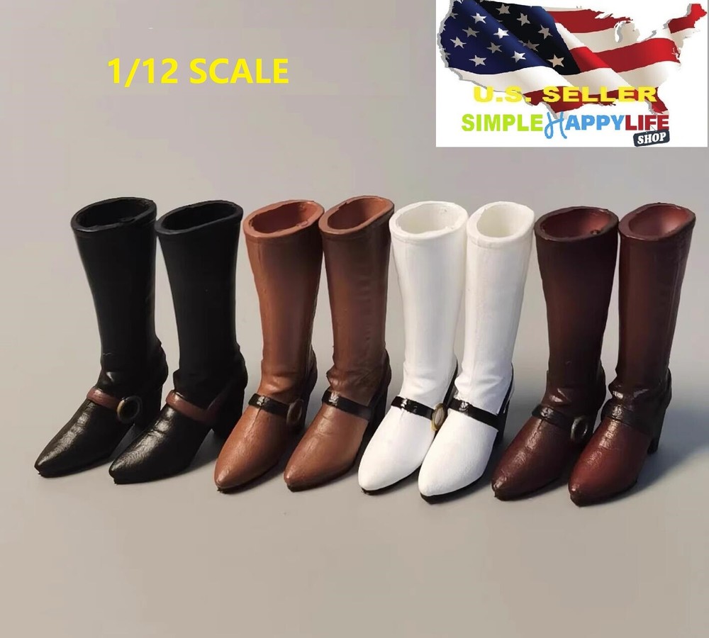 1/12 heels Boots for TBLeague PHICEN 6″ Female figure T01A T01B T03A T03B ❶USA❶